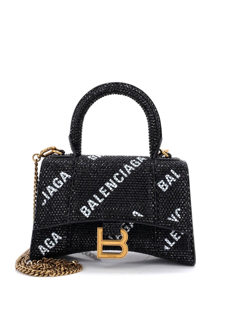 Balenciaga Hourglass Top Handle Bag #263571B23B